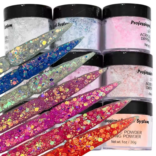 Glitter Acrylic Powder 10ml